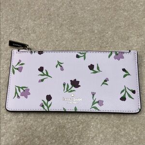 Kate Spade Lavender Floral Wallet